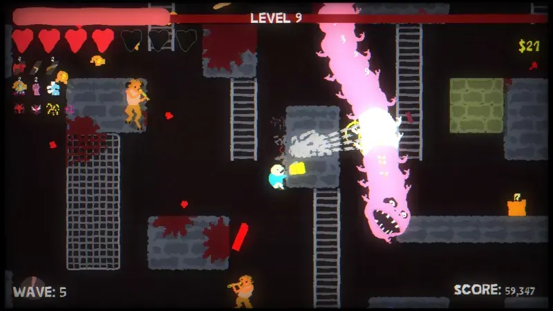 《Blood Dungeon》将于下月发布,融合2D平台与自动射击玩法 图片