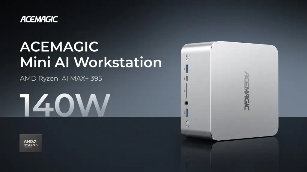 Acemagic发布F9A迷你PC,搭载16核Zen 5芯片 图片