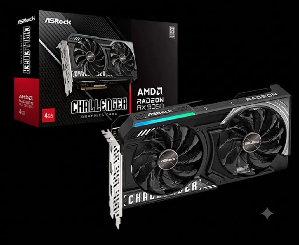 AMD 推出 Radeon RX 9050,4GB 显存重回市场 图片