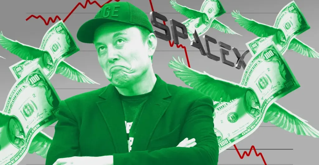 SpaceX 主要业务转向电信和云计算,太空业务占比小 图片