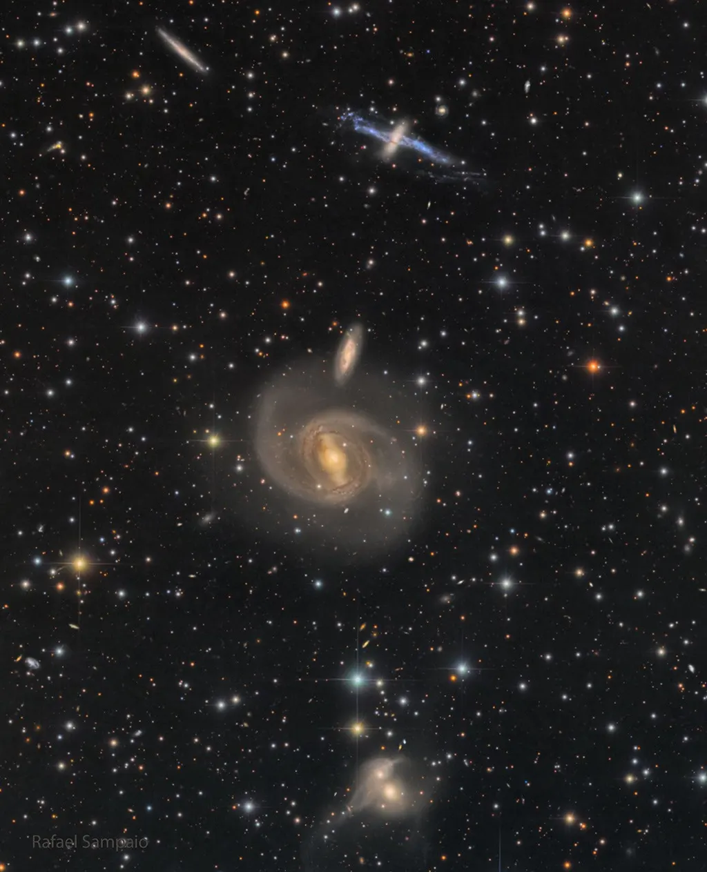 APOD:2026年8月10日 - 三对星系 图片