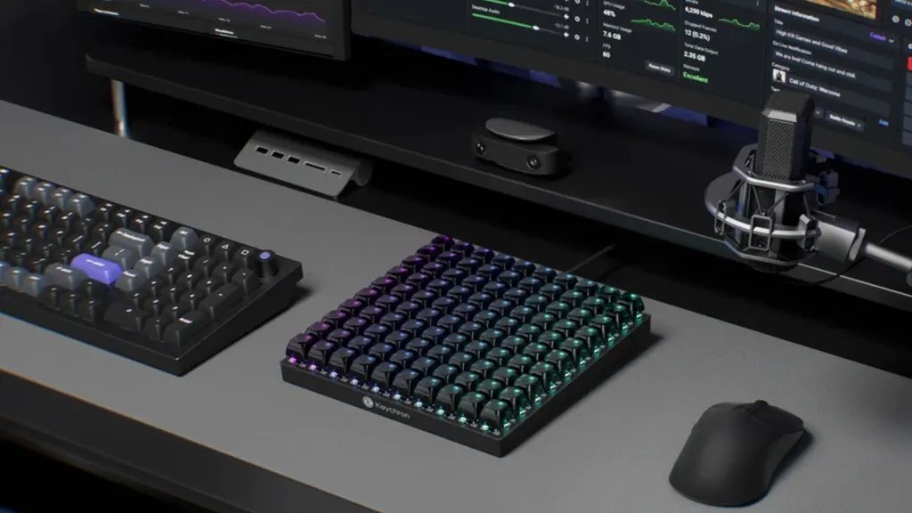 Keychron推出超大100键自定义宏键盘垫 图片
