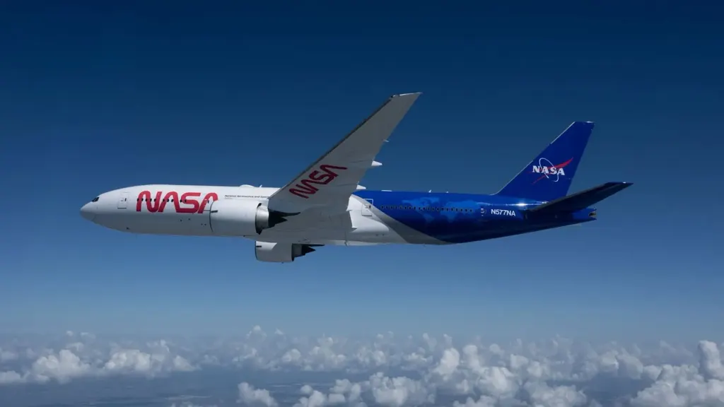 NASA新型飞行实验室完成涂装准备投入使用 图片