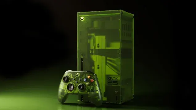微软发布Xbox Series X限量版庆祝25周年,或成最贵主机 图片