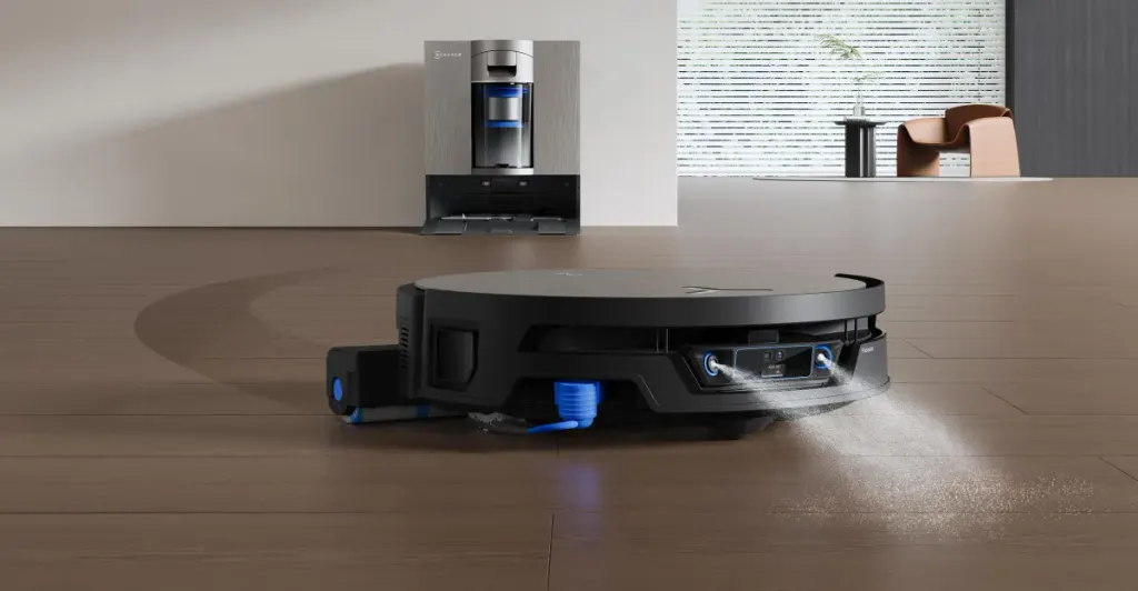 Ecovacs发布新款扫拖一体机器人 图片