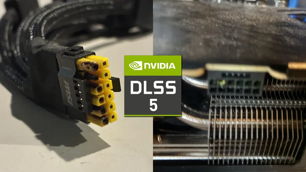 RTX 5090测试DLSS 5时连接器熔化 图片
