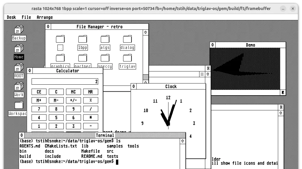 GEM图形桌面登陆Linux:轻量级新选择 图片