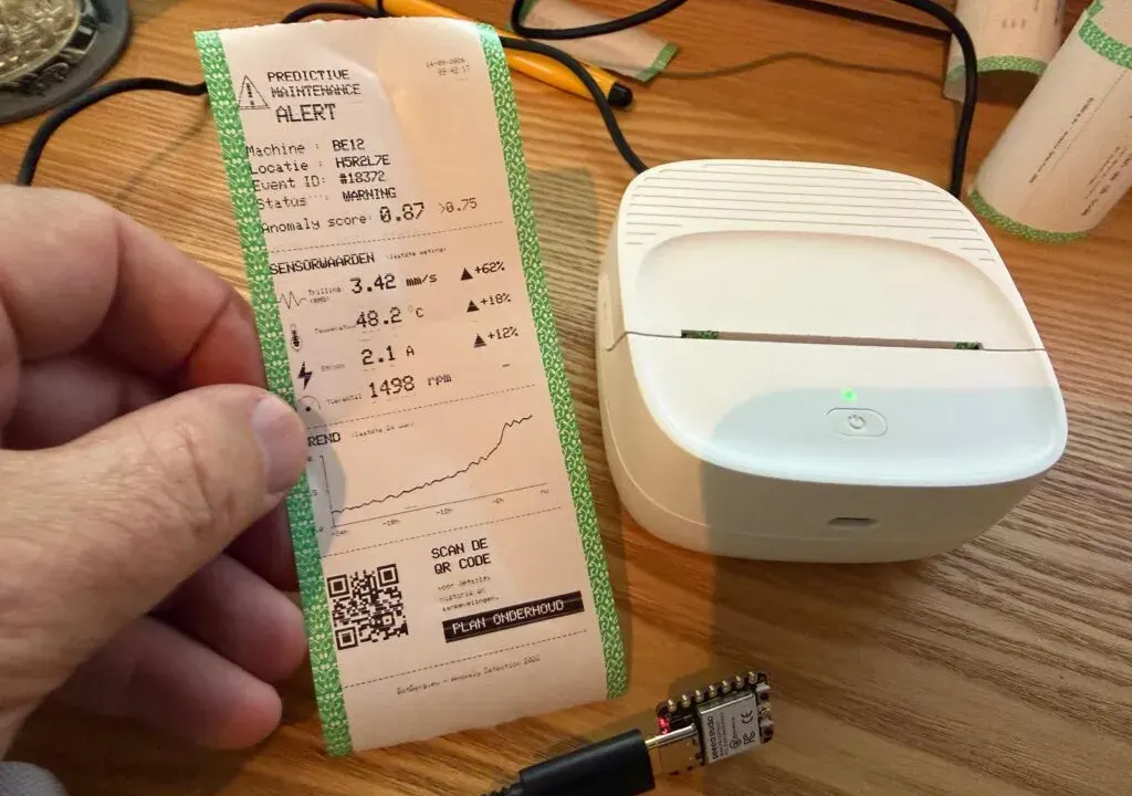 开发者逆向蓝牙热敏打印机协议,为ESP32编写驱动 图片