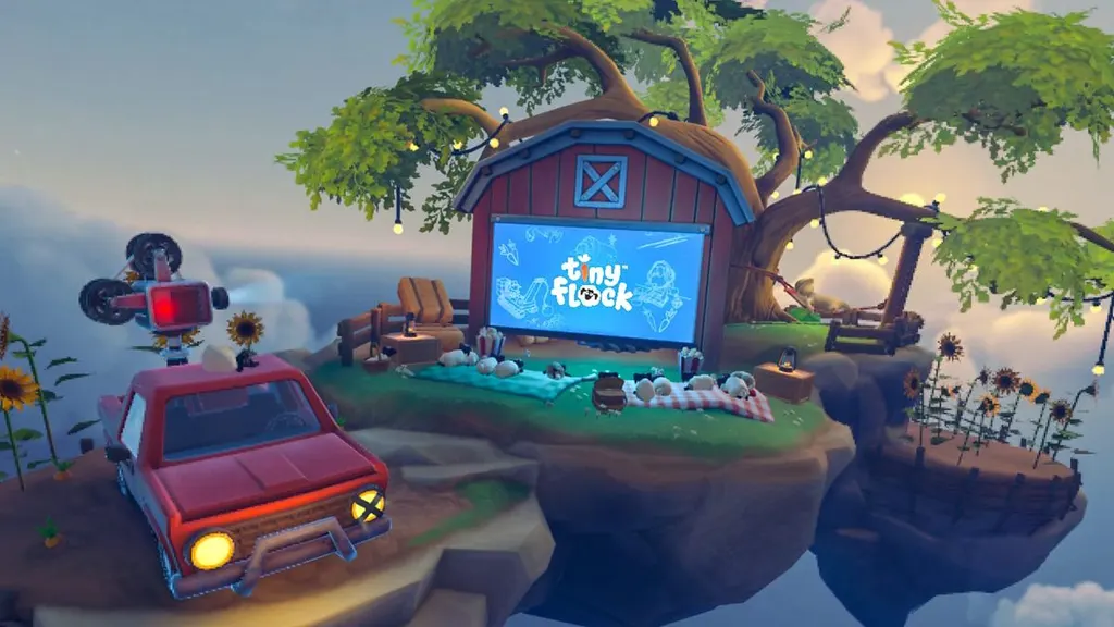 VR益智新作《Tiny Flock》评测:微缩世界赶羊谜题,可爱且难停手 图片