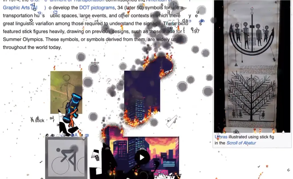免费浏览器游戏Destroy Any Website:用火柴人武装“炸毁”任意网页 图片