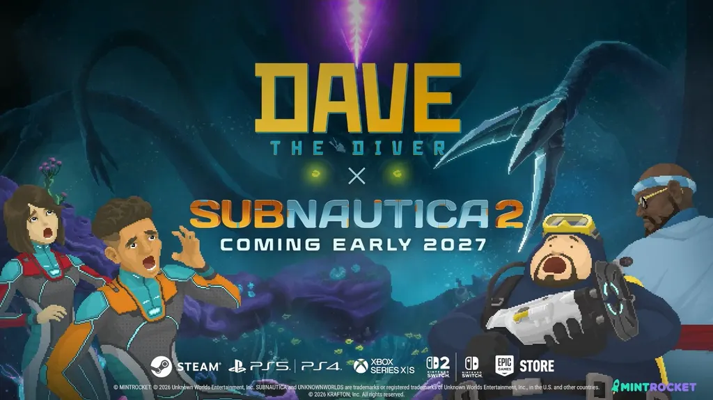 《潜水员戴夫》推出与《深海迷航》联动 DLC,2027 年初登陆 Switch 及 Switch 2 图片
